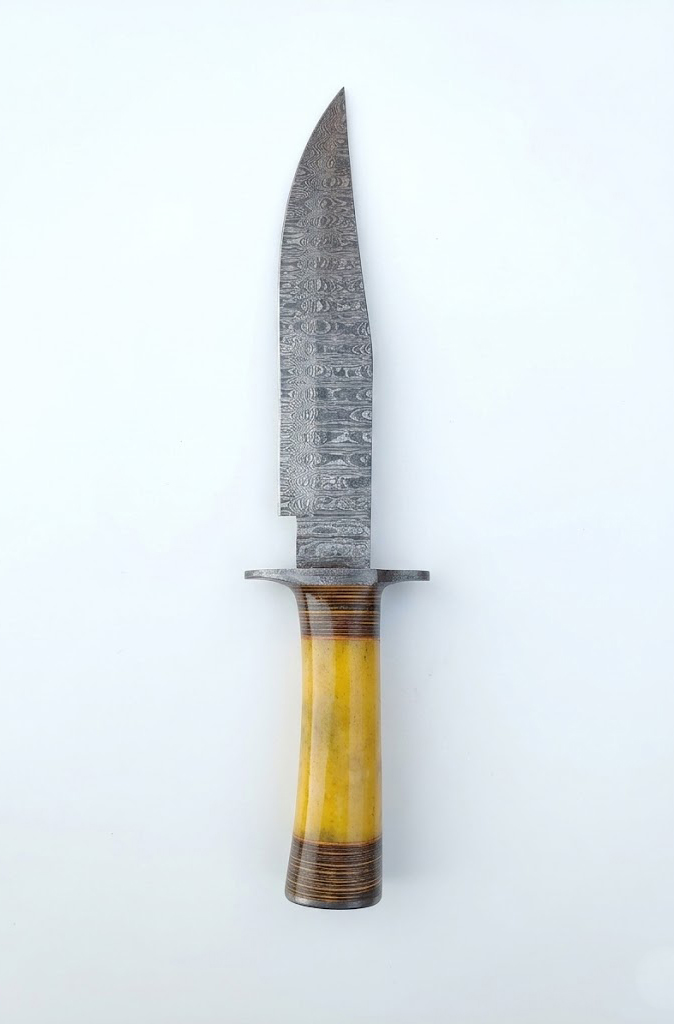 Artisan Damascus Steel Bowie Knife UF0001