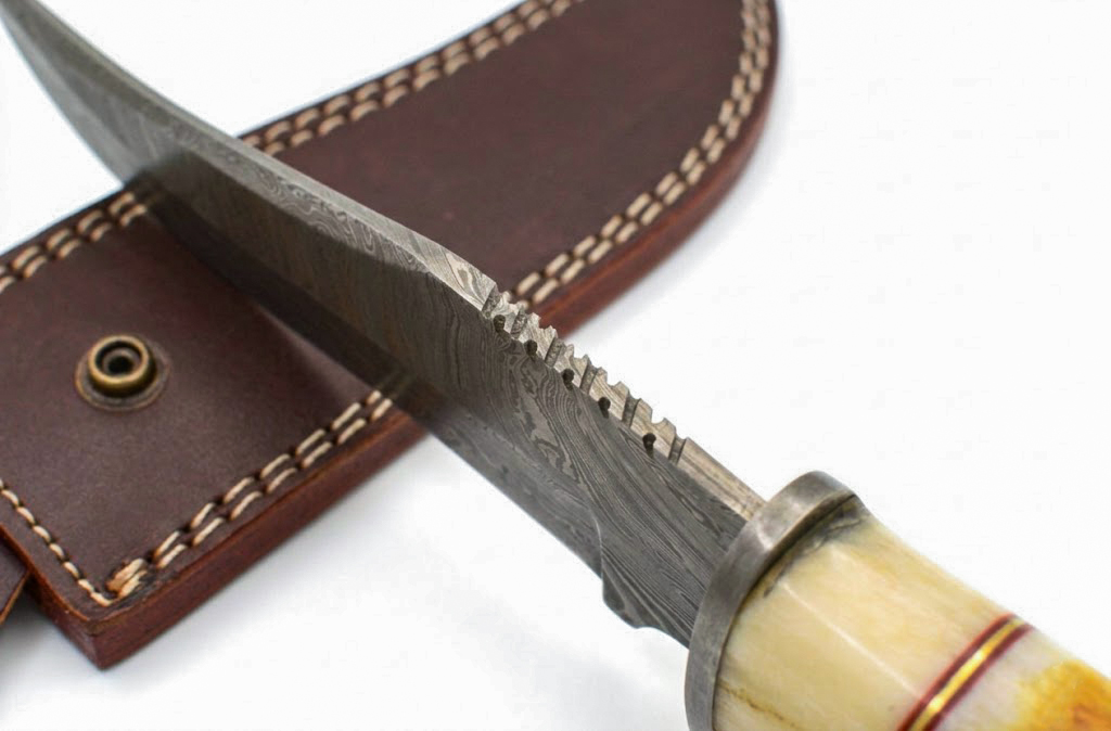 Damascus Steel Bowie Knife UF0006 - Image 3