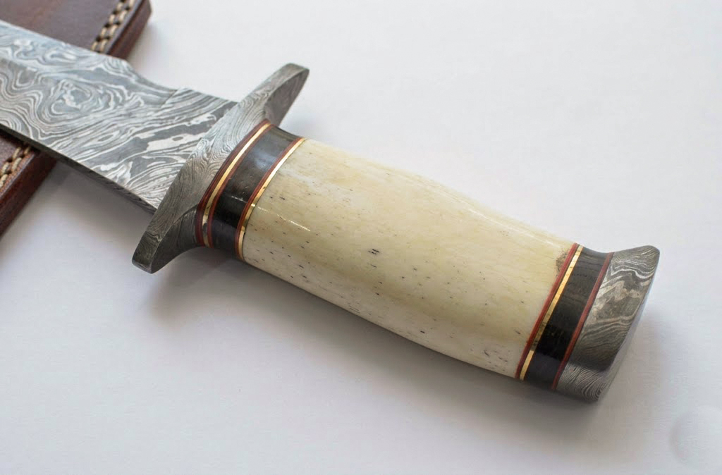 Damascus Steel Bowie Knife UF0005 - Image 2