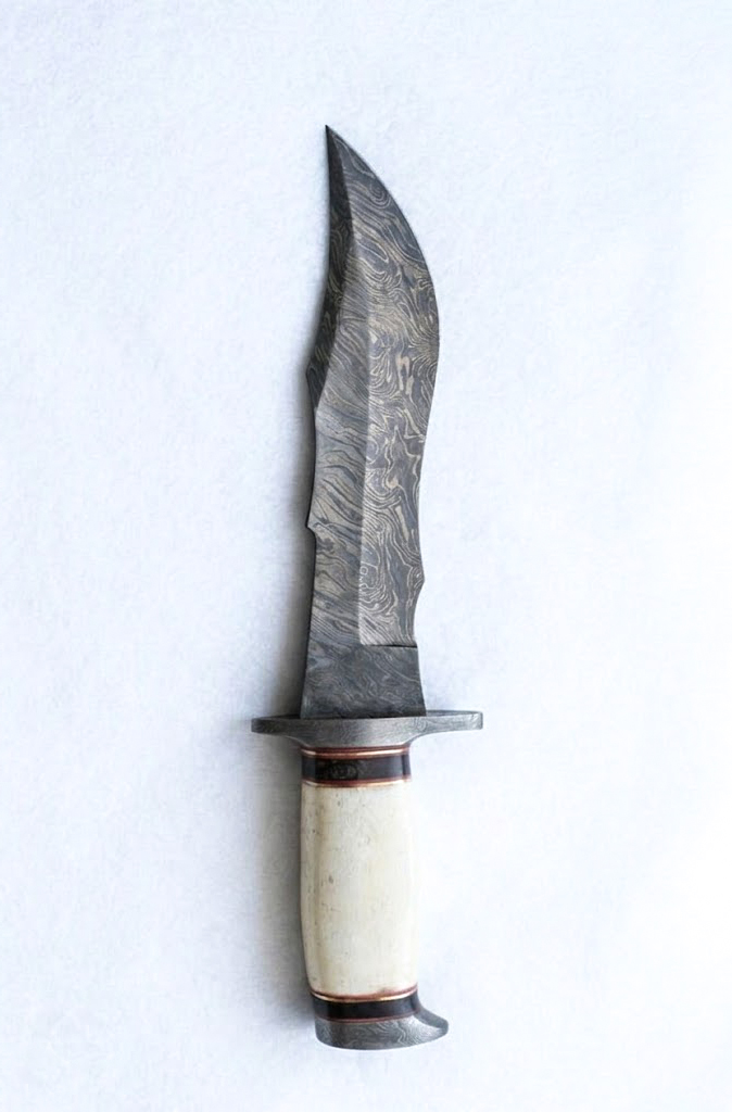 Damascus Steel Bowie Knife UF0005