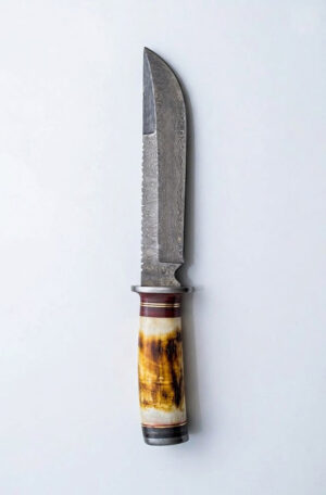 Damascus Steel Bowie Knife UF0007